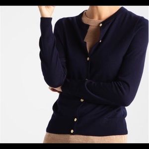 J.Crew Lightweight Jackie Wool Sweater Cardigan
